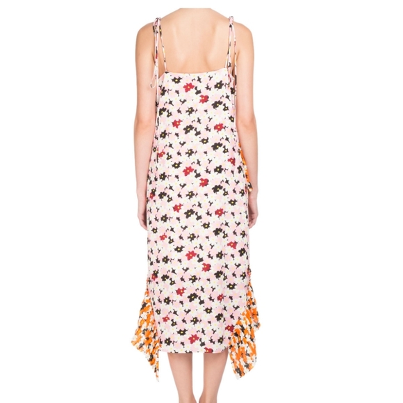 Kenzo floral print ruffle slip dressMaxi straps - Picture 7 of 7
